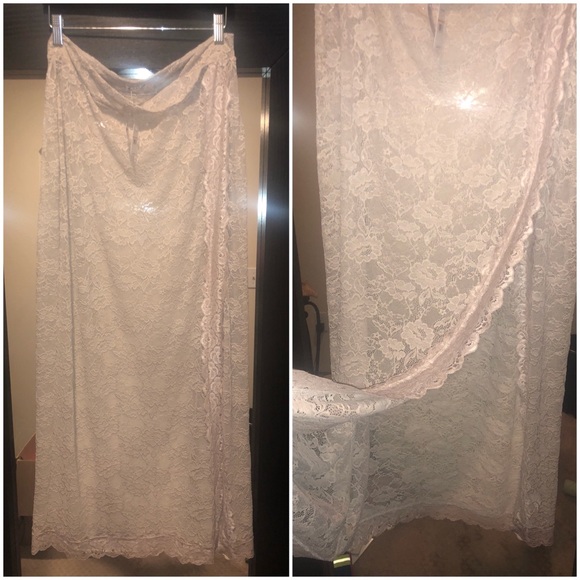 Free People Other - Free People MAXI SKIRT Swimsuit Cover RARE FIND